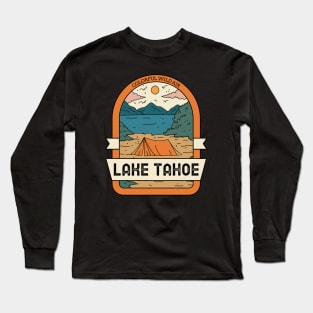 Lake Tahoe Vintage Travel Long Sleeve T-Shirt